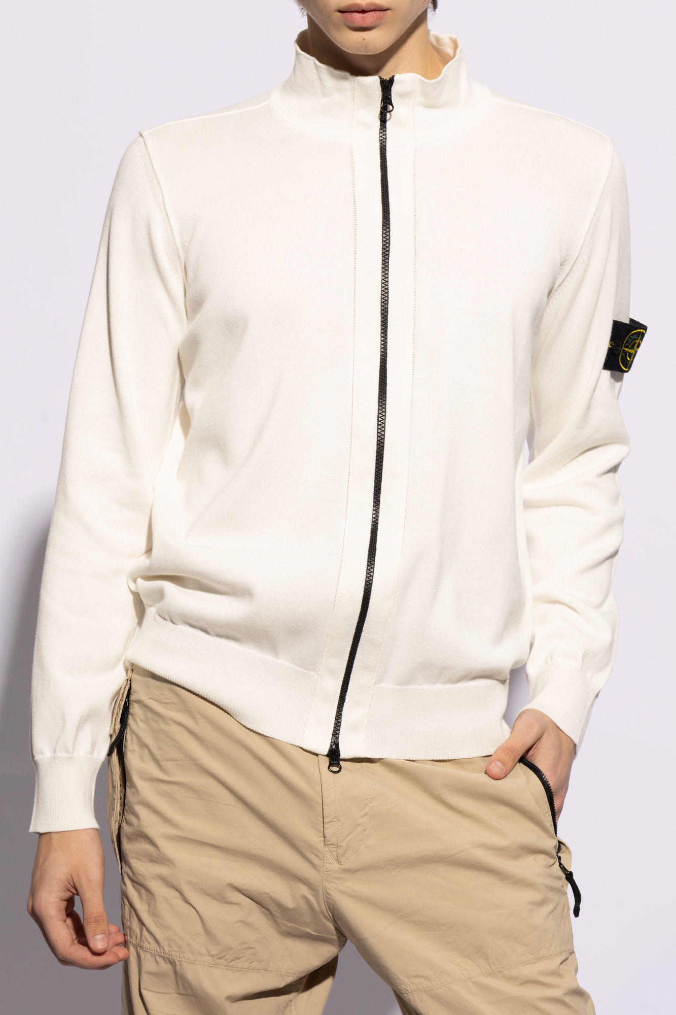 Cream stone outlet island sweatshirt